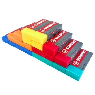 Abbildung von Radierer STABILO legend 20er Pack mit 5 verschiedenen Farben