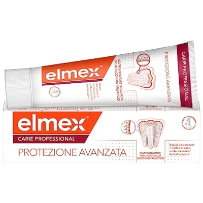Abbildung von Elmex® Zahnpasta Carie Professional, erweiterter Schutz, 75 ml, schützt die Zähne vor Zuckersäuren, hoher Schutz gegen Karies** Stärkere hilft bei der Erhaltung eines gesunden pH Werts