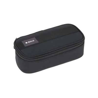 Abbildung von LÄSSIG Bold Schlampermäppchen Stiftemäppchen Schule/School Spacy Pencil Case Black