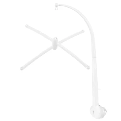Abbildung von Fehn Mobile Halterung Babybett Stabile Himmelstange für Musik Gestänge ideal Baby &amp; Kinderbetten Mobilehalter Babys und Kleinkinder ab 0+ Monaten