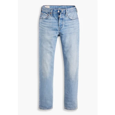 Abbildung von Levi&#039;s 501 CROP Lightweight Jeans Straight Leg, Damen, Größe: 24x28, Fun flare lb