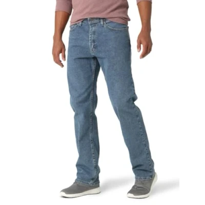 Abbildung von Wrangler Authentics Herren Comfort Flex Waist Relaxed Fit Jeans, Hell, Stonewashed, 36W / 32L