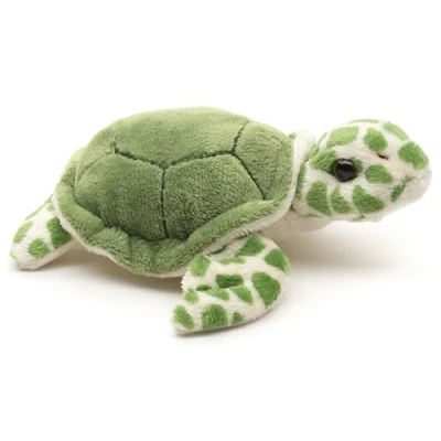Abbildung von Uni Toys Meeresschildkröte Plushie 16 cm (Länge) Plüsch Schildkröte Plüschtier, Kuscheltier