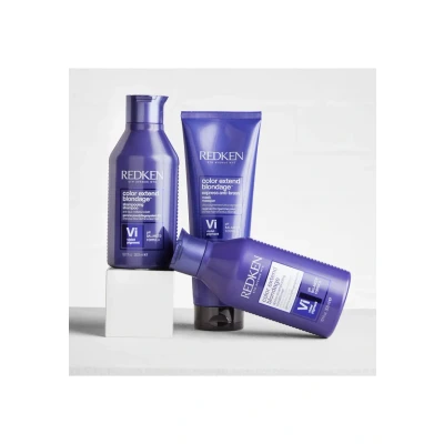 Abbildung von Redken Color Extend Blondage Conditioner ANTI Brass AND Yellow Purple FOR Blonde HAIR Conditioner, Größe: 300 ml,