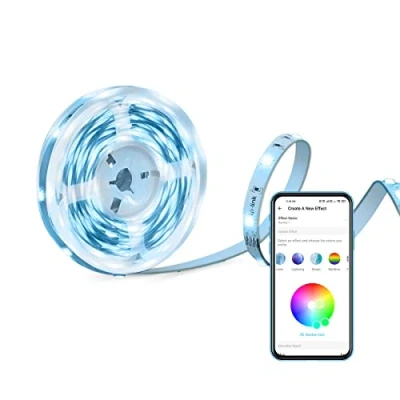 Abbildung von Tapo LED Strip 5M, Wifi Streifen, 16 Mio. Farben, dimmbar, APP Steuerung, schneidbar, kompatibel mit Amazon Alexa, Hey Google, kein Hub notwendig, energiesparend (Tapo L900 5)