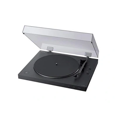Abbildung von Sony PS LX310BT Bluetooth Plattenspieler (Phono Vorverstärker, Auto Play Funktion, Aluminium Plattenteller) Schwarz
