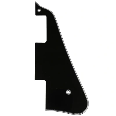 Abbildung von Musiclily Gitarren Schlagbrett Pickguard für China Made Epiphone Les Paul Standard Modern Style,3 lagig Schwarz