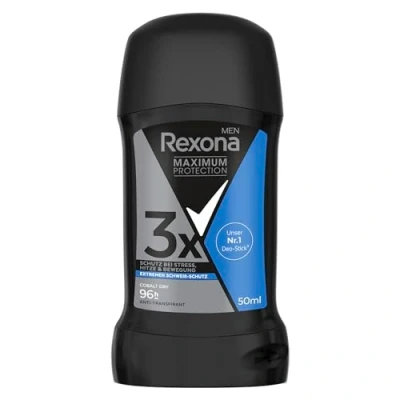 Abbildung von Rexona Men Maximum Protection Deo Stick Cobalt Dry Antitranspirant mit 96 Stunden Schutz vor Schweiß und Körpergeruch 50 ml