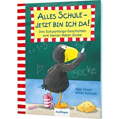 Abbildung von Der kleine Rabe Socke: Alles Schule jetzt bin ich da!: Drei Schulanfangs Geschichten vom kleinen Raben Socke Kleines Bilderbuch für die Schultüte