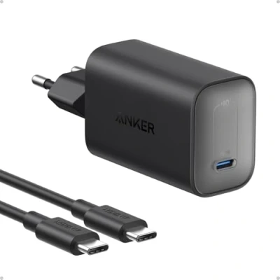 Abbildung von Anker Nano Ladegerät, 100W MacBook Netzteil für MacBook, iPad, iPhone 16, Galaxy, und alle USB C Geräte, 1,8m Kabel inklusive
