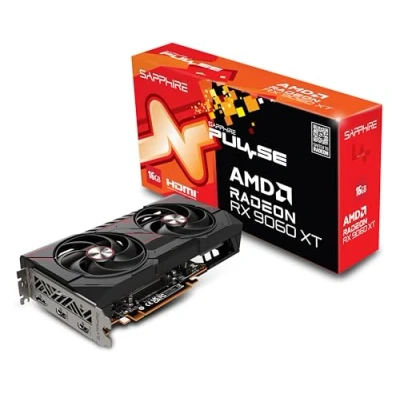 Abbildung von sapphire technology Pulse AMD Radeon RX 9060 XT Gaming OC, 16GB Dual HDMI DP