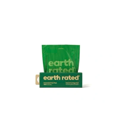 Abbildung von Earth Rated Hundekotbeutel, neues aussehen, dicke Grab &amp; Go Einzelrolle, ideal für das Aufsammeln im Garten, unparfümiert, 300 Beutel
