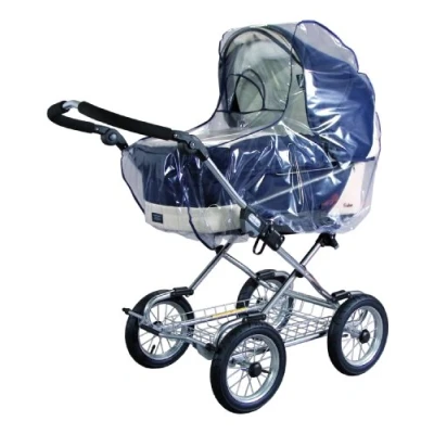 Abbildung von sunnybaby 10020 Universal Regenverdeck, Regenschutz für EXTRA GROSSE Kinderwagen, Babywanne, Soft Tragetasche Kontaktfenster optimale Luftzirkulation glasklar Qualität: MADE in GERMANY