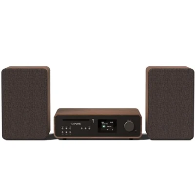 Abbildung von Pure Classic Stereo HiFi System Kaffee Schwarz