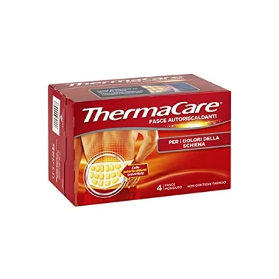 Abbildung von ThermaCare Rücken 4 selbstwärmende Einweg therapeutische Wärme für Rückenschmerzen, 8 Stunden konstante