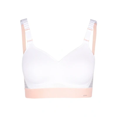 Abbildung von triaction by Triumph Hybrid LITE Sportbh mit starker Stützkraft white, Damen, Größe: 75A, White