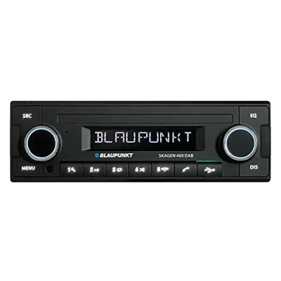 Abbildung von Blaupunkt Skagen 400 DAB, 1 DIN Radio, Kurze Einbautiefe, Bluetooth, schwarz
