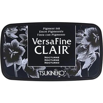 Abbildung von Tsukineko Nocturne Versafine Clair Tinte Pad, Kunststoff, schwarz, 5,6 x 9,7 2,3 cm, Synthetisches Material, 5.6 9.7 2.3 cm