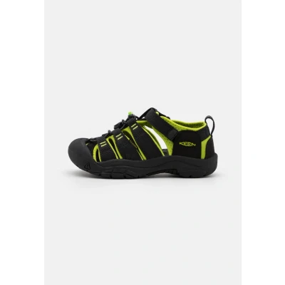 Abbildung von Keen Newport H2 Youth Unisex Trekkingsandale für Kinder, Größe: 36, Black/lime green Schuhe
