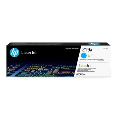 Abbildung von HP 219A Original Cyan Laserjet Tonerkartusche