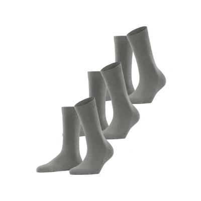 Abbildung von Falke Family 3PACK Everyday Casual Socken, Damen, Größe: 35 38, Greymix