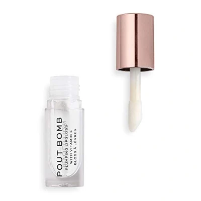 Abbildung von Makeup Revolution POUT BOMB Plumping Gloss Lipgloss Lipgloss, Damen, Größe: 4.6 ml, Glaze