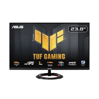 Abbildung von ASUS TUF Gaming VG249Q3R 24 Zoll Full HD Monitor 180 Hz, 1ms GtG, FreeSync Premium, Adaptive Sync, ELMB, GameFast Input Fast IPS Panel, 16:9, 1920x1080, DisplayPort, HDMI, Speaker