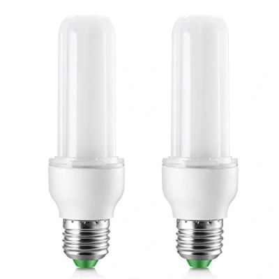 Abbildung von Elrigs E27 LED Leuchtmittel, 9W Stabform Birne entspricht 75W Glühbirne, Kaltweiß (6000K) Maiskolben Lampe ersetzt 18W Energiesparlampe, Blendfreie Beleuchtung für Leselampe, Doppelpack