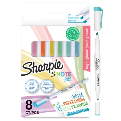 Abbildung von Sharpie S Note Duo Assorted Colors 8pc