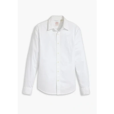 Abbildung von Levi&#039;s LS BATTERY HM SHIRT SLIM NEUTRALS Herren, Bright White, XL