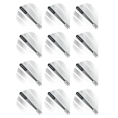 Abbildung von RED DRAGON Hardcore Radical Silver Flash Dart Flights 4 Sets Per Pack (12 in total)