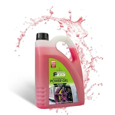 Abbildung von DR. WACK P21S Felgenreiniger Power Gel 2 Liter Felgen Spray mit Formel &amp; Wirkindikator Schnelle schonende Reinigung säurefrei biologisch abbaubar Hochwertige Autopflege