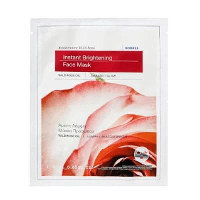 Abbildung von Korres Apothecary WILD ROSE Instant Brightening FACE MASK Gesichtsmaske, Größe: 20 ml,