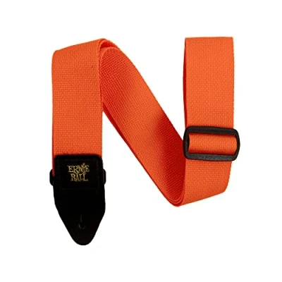 Abbildung von Ernie Ball Gitarrengurt aus Polypropylen, Orange