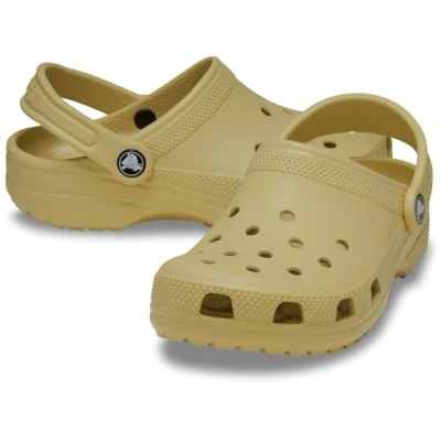 Abbildung von Crocs Classic Unisex Badesandale für Kinder, Größe: 29/30, Wheat Kunststoff