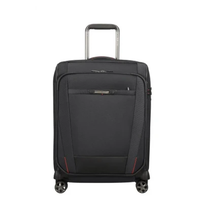 Abbildung von Samsonite Pro Dlx 5 Spinner 55/20 Exp Black Koffer mit 4 Rollen Weichgepäck