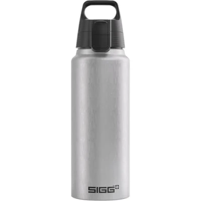 Abbildung von SIGG Alu Trinkflasche WMB Pathfinder ClimatePartner Zertifiziert Für Kohlensäurehaltige Getränke Geeignet Auslaufsicher Federleicht BPA frei Outdoor 1 L