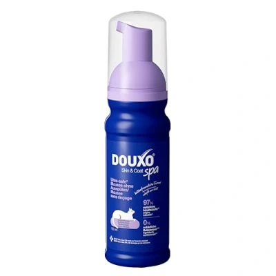 Abbildung von DOUXO Skin &amp; Coat SPA Ultra Safe* Trockenshampoo Katze, 150 ml, säubert frischt das Fell auf, hinterlässt weich, glänzend und angenehm duftend, hautfreundliche Formel