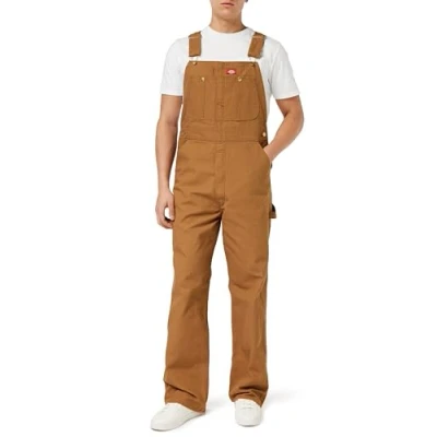 Abbildung von Dickies, Herren, Klassischer Latzhosen Overall, RINSED BROWN, 32W / 30L