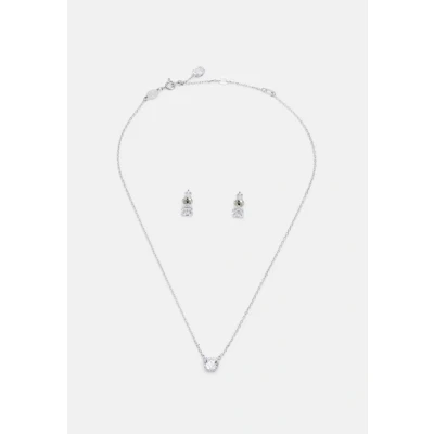 Abbildung von Swarovski Constella SET PAVE Ohrringe silvercoloured, Damen, Größe: One Size, Silver coloured