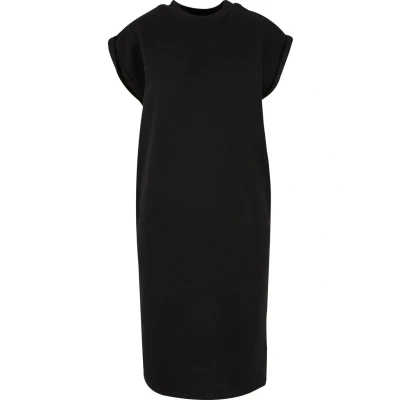 Abbildung von Urban Classics Light Terry Jerseykleid, Damen, Größe: Medium, Black