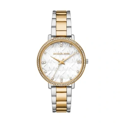 Abbildung von Michael Kors Pyper Uhr, Damen, Größe: One Size, Bicolor