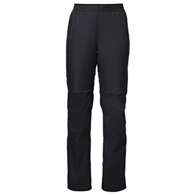 Abbildung von VAUDE Damen Women&#039;s Drop Pants Ii Regenhose, Black Uni, 38 Kurz EU