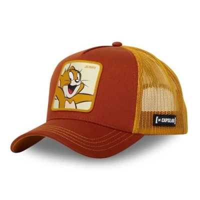 Abbildung von Capslab Jerry Tom und Rot Gelb Trucker Cap One Size