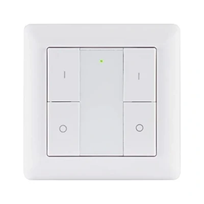 Abbildung von Paulmann 50134 Smart Home Zigbee Wandschalter On/Off/Dimm Weiß Steuerung Kunststoff