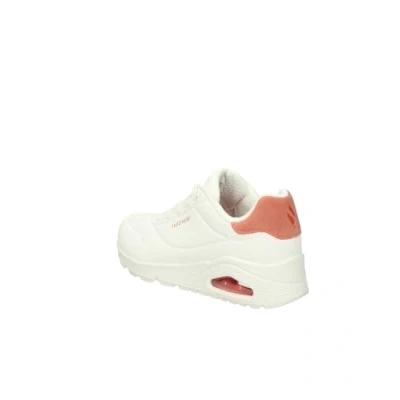 Abbildung von Skechers Sport UNO Sneaker low, Damen, Größe: 37.5, White/coral Schuhe