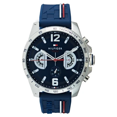 Abbildung von Tommy Hilfiger COOL Sport Uhr, Herren, Größe: One Size, Blau