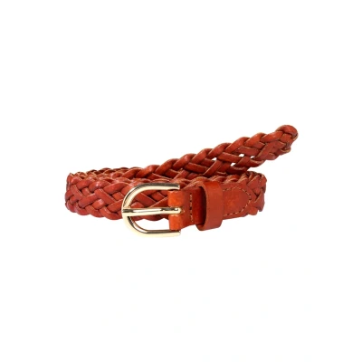 Abbildung von Pieces Avery Gürtel, Damen, Größe: 80, Cognac