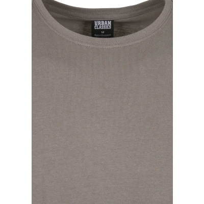 Abbildung von Urban Classics Herren Shaped Long Tee T Shirt, Asphalt, 3XL