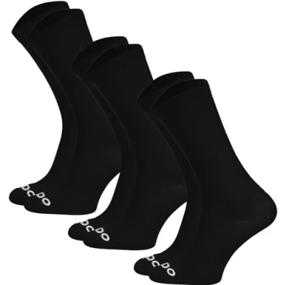 Abbildung von TODO Fahrradsocken Herren und Damen. Atmungsaktive Rennrad Socken Herren. Fahrrad Herren, Radsocken (3x Schwarz 43 46)